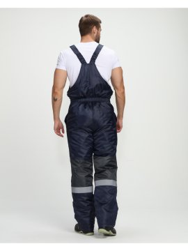 Костюм зимний Мегрес-2 СОП (тк.OxLine,90) п/к, т.серый/т.синий