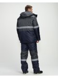 Костюм зимний Мегрес-2 СОП (тк.OxLine,90) п/к, т.серый/т.синий