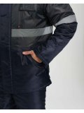 Костюм зимний Мегрес-2 СОП (тк.OxLine,90) п/к, т.серый/т.синий