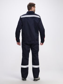 Костюм Флофт-2 СОП (тк.Смесовая,210) п/к, т.синий/васильковый/красный
