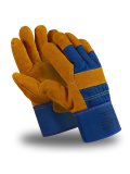 Перчатки Manipula Specialist® Сталкер Фрост (спилок/ткань+иск.мех), SPL-73/WG-791
