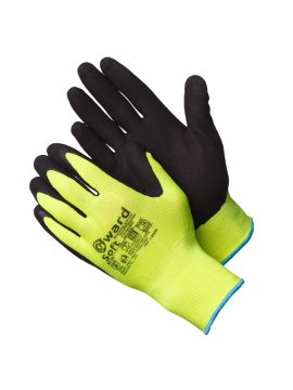 Перчатки Gward Soft нейлоновые со вспененным латексным покрытием, L2006