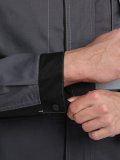 Костюм Вивантек-2 СОП У. (тк.Смесовая,240) п/к, т.серый/черный/св.серый