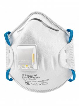 Респиратор чашеобразный RESPIK® GX7020 с клапаном, FFP2 (10 шт)