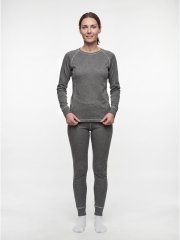 Термобелье женское Polar Active Uno (тк.Хлопок/Полиэстер,230), серый