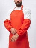 Нарукавники влагозащитные для рыбаков ProfLineSpecialist (ПВХ,550), оранжевый
