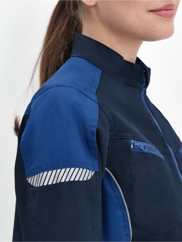 Куртка женская ProfLineSpecialist (тк.Смесовая,240), т.синий/васильковый