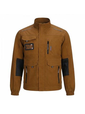 Куртка ProfLineSpecialist (тк.РипСтоп,240), коричневый/черный