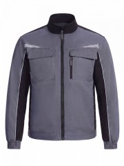 Куртка ProfLineSpecialist (тк.Смесовая,240), серый/черный